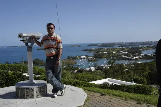 Raj Bhattacharya in Bermuda